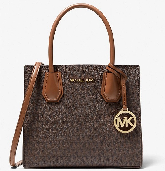 Michael Kors Mercer 中号老花风琴包 2色