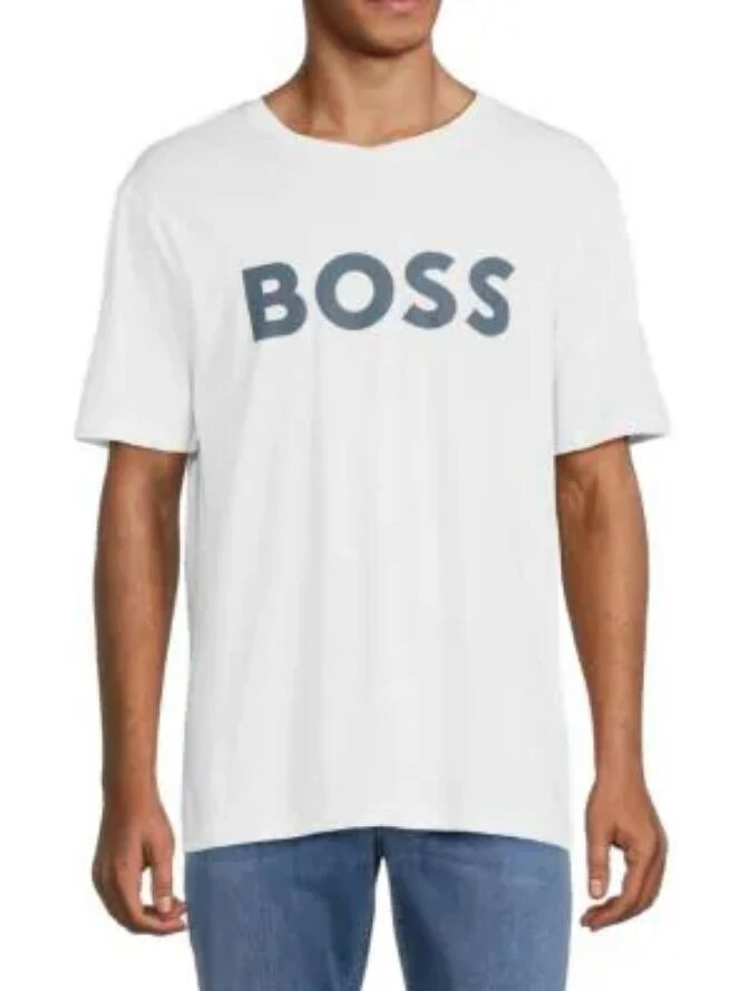 HUGO Thinking Logo T恤