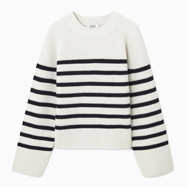 COS 条纹毛衣