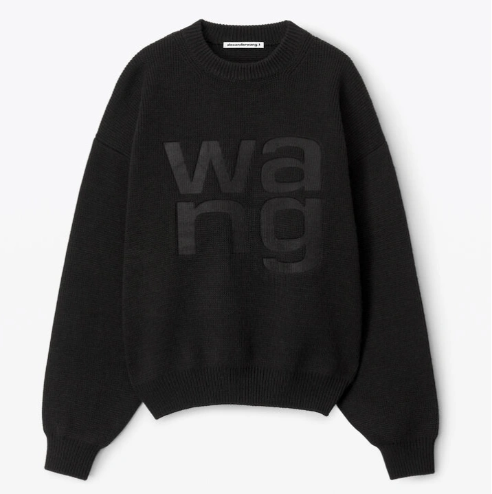 Alexander Wang 亚历山大王 Logo 卫衣