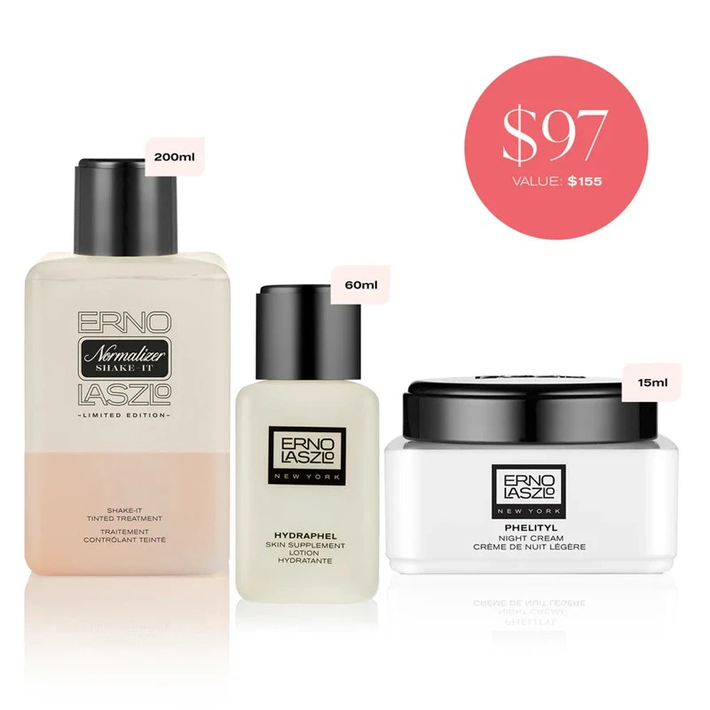 Erno Laszlo 奥伦纳素 平衡护肤三件套