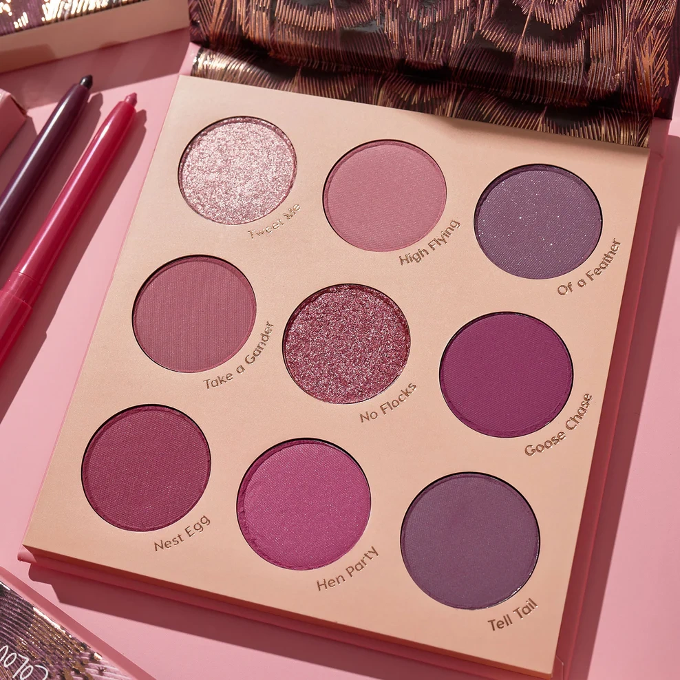 Colourpop 卡拉泡泡 Fine Feathered 眼影盘