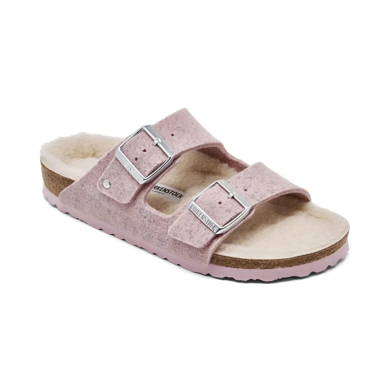 Birkenstock 勃肯 arizona 软粉色拖鞋